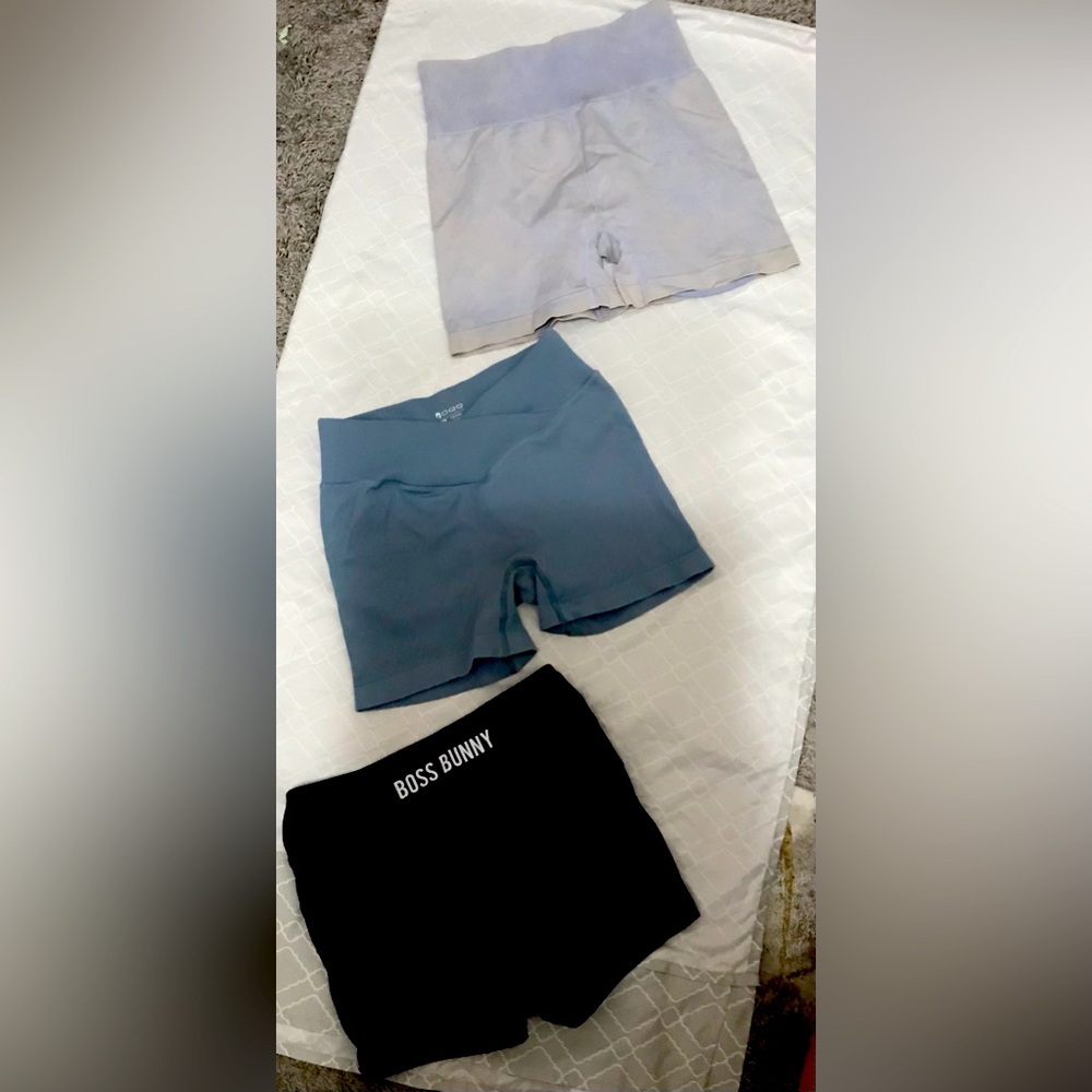 Boss Bunny Black Shorts Trio